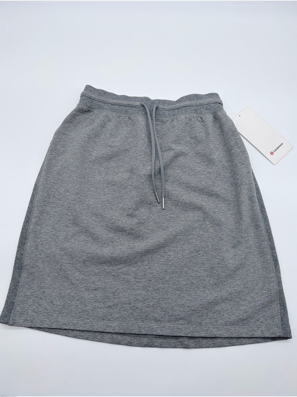 lululemon athletica Gray Drawstring A-Line Skirt